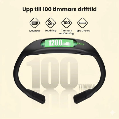 Ergonomisk nacklampa för läsning