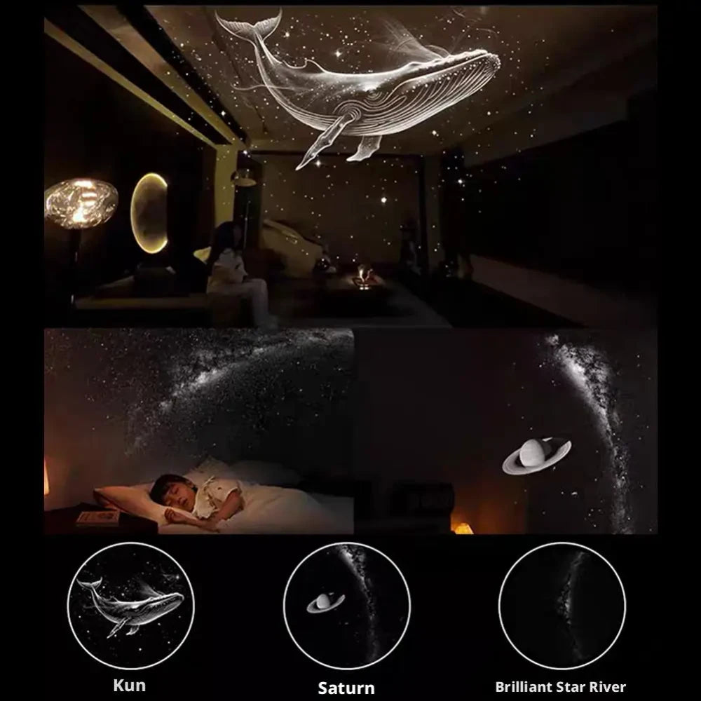 Galaxiprojektor nattlampa