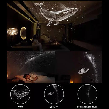 Galaxiprojektor nattlampa