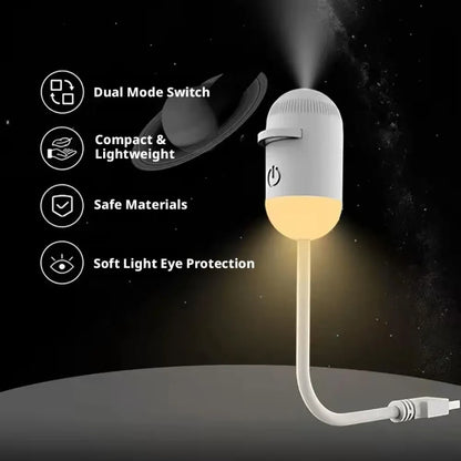 Galaxiprojektor nattlampa