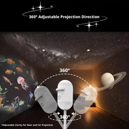 Galaxiprojektor nattlampa