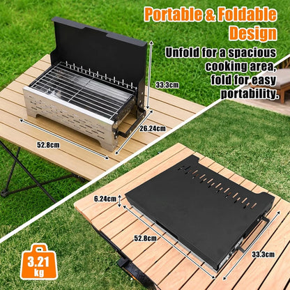 Bärbar Fällgrill