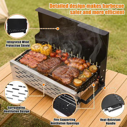 Bärbar Fällgrill