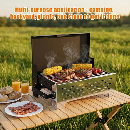 Bärbar Fällgrill