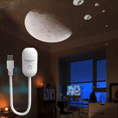 2-in-1 Mini Galaxy Star Projector – Nattlampa & Stjärnhimmel