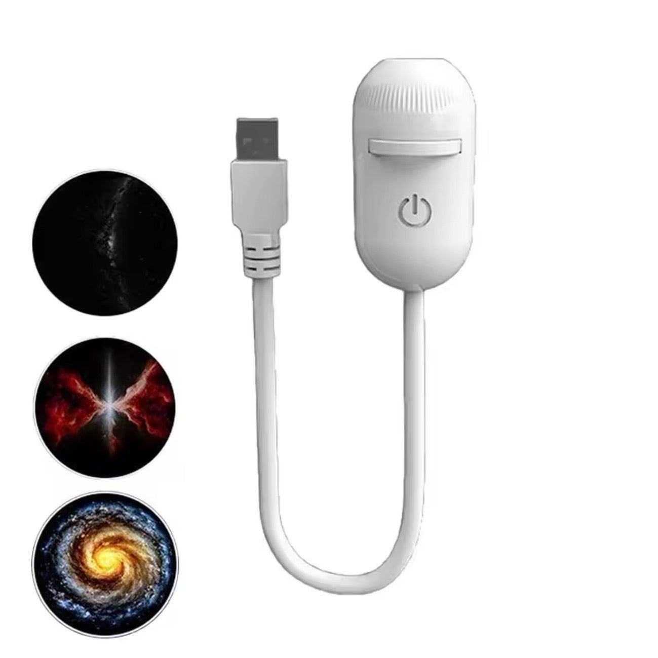 2-in-1 Mini Galaxy Star Projector – Nattlampa & Stjärnhimmel